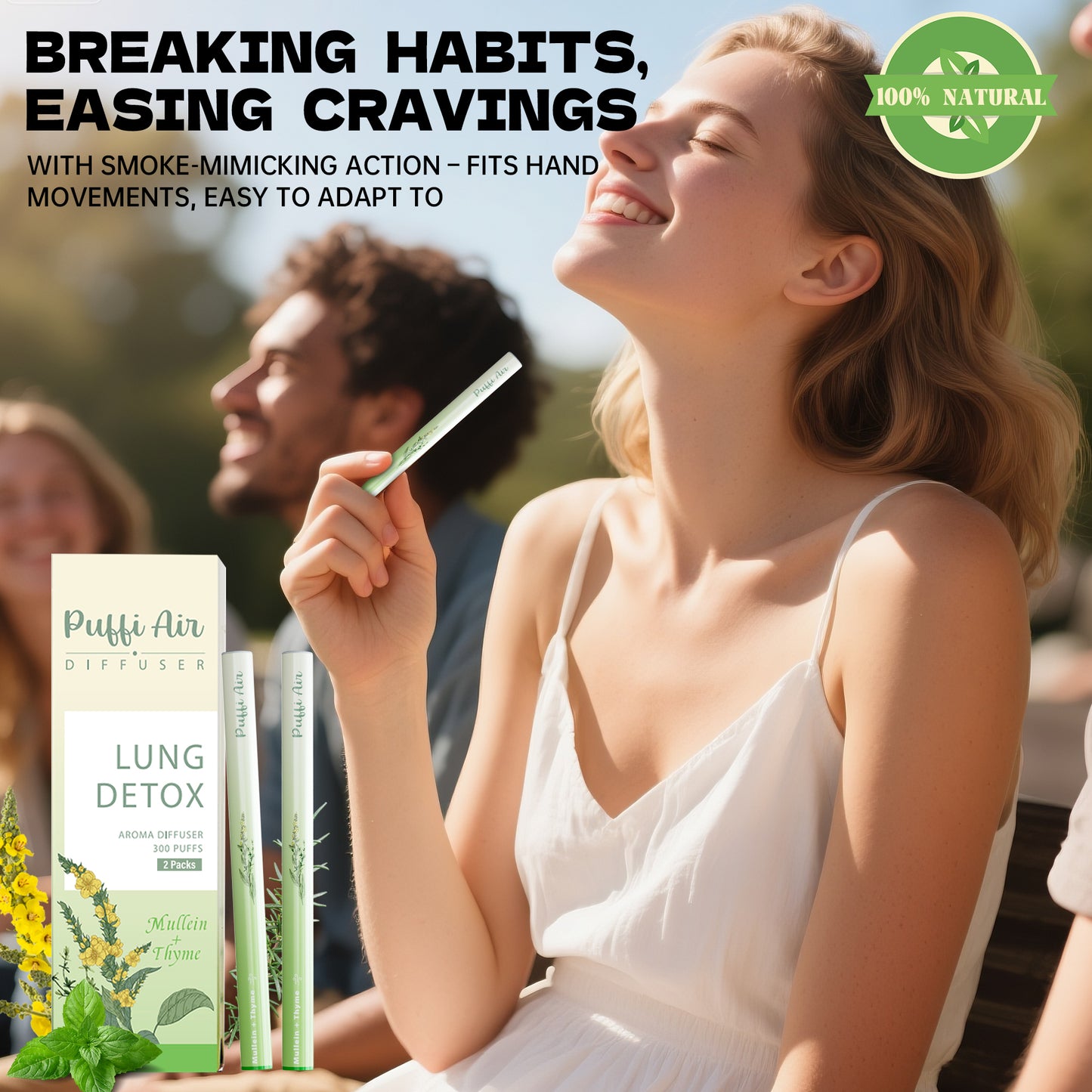 Lung Cleanse Diffuser - 300 Uses - Buy 1 Stick Get 1 Free