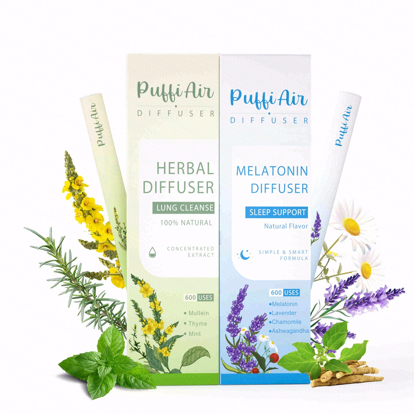 Daytime Energy Set - 600 Uses Each