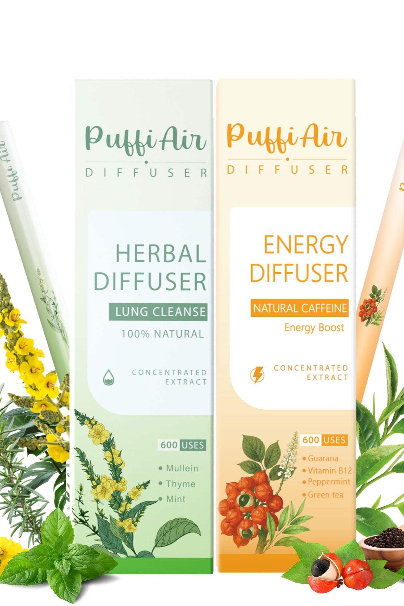 Puffiair Herbal Diffuser – Full Family Edition