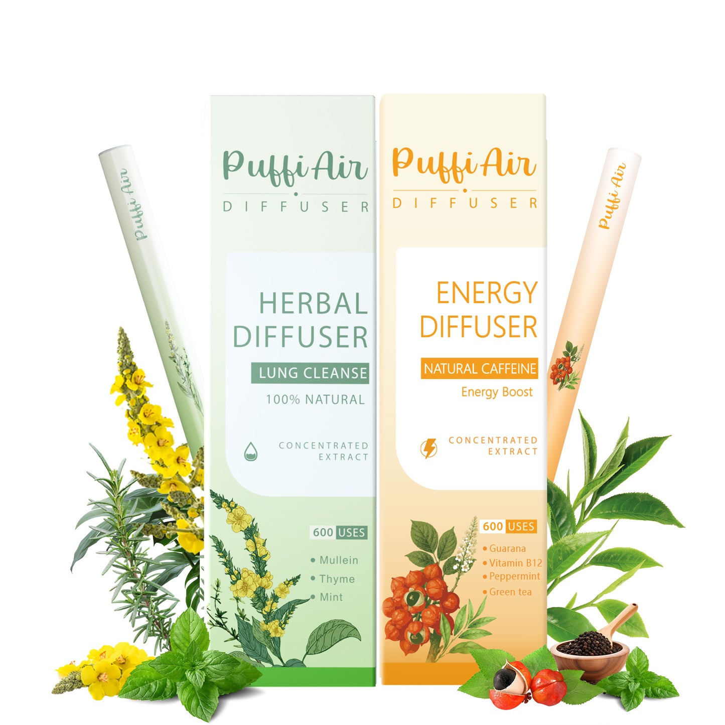 Puffiair Herbal Diffuser – Full Family Edition