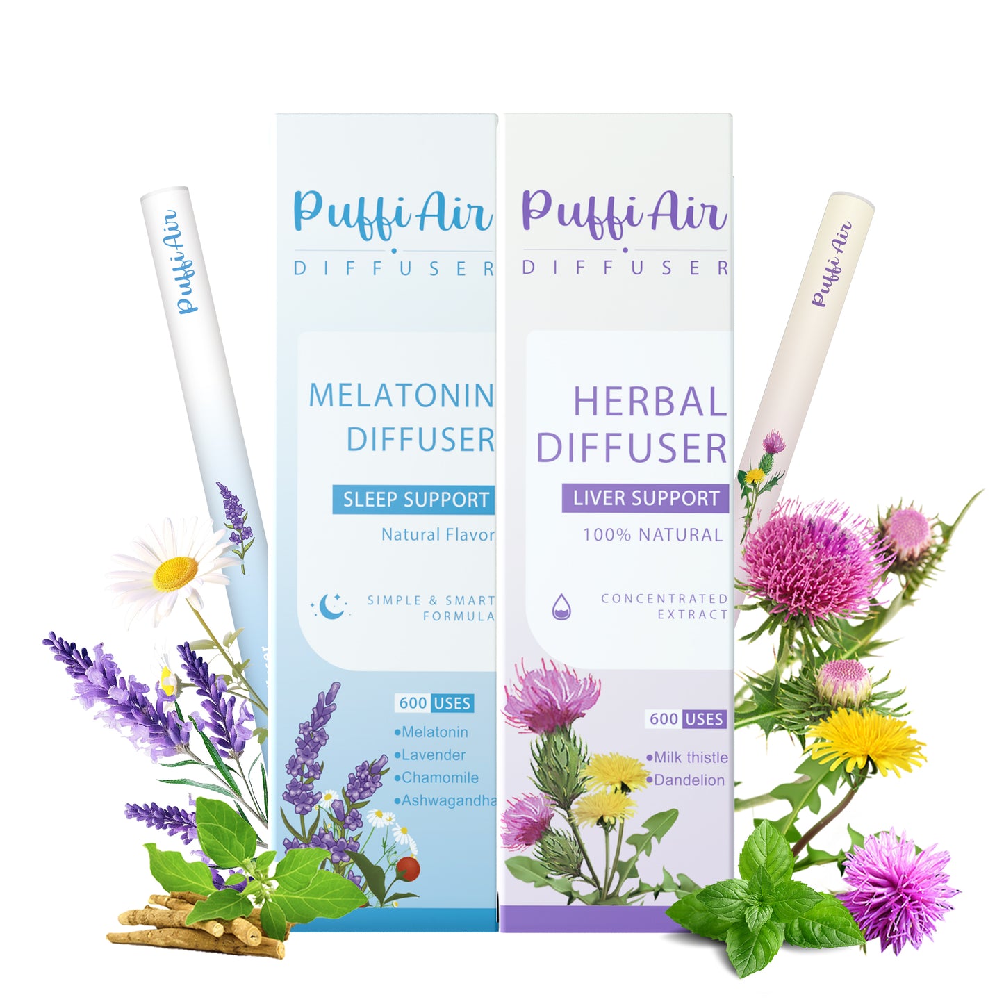 Puffiair Herbal Diffuser – Full Family Edition