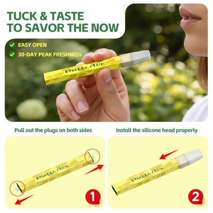 New Mullein Aroma Inhaler - 2 Pcs