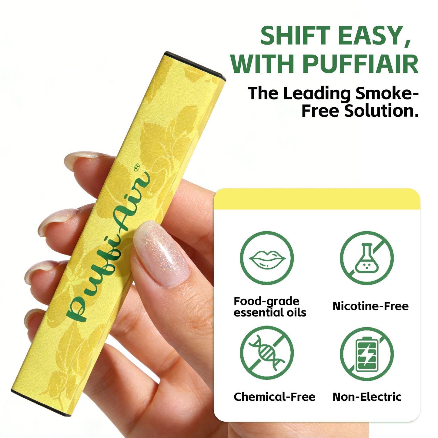 New Mullein Aroma Inhaler - 2 Pcs