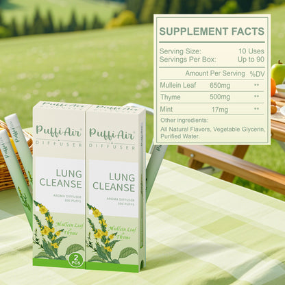 Lung Cleanse Diffuser - 300 Uses - 3 Pack