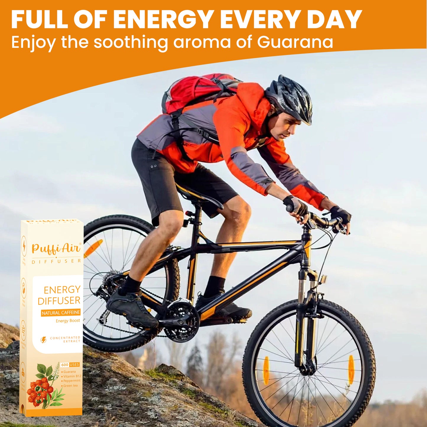 Energy Herbal Diffuser - 600 Uses