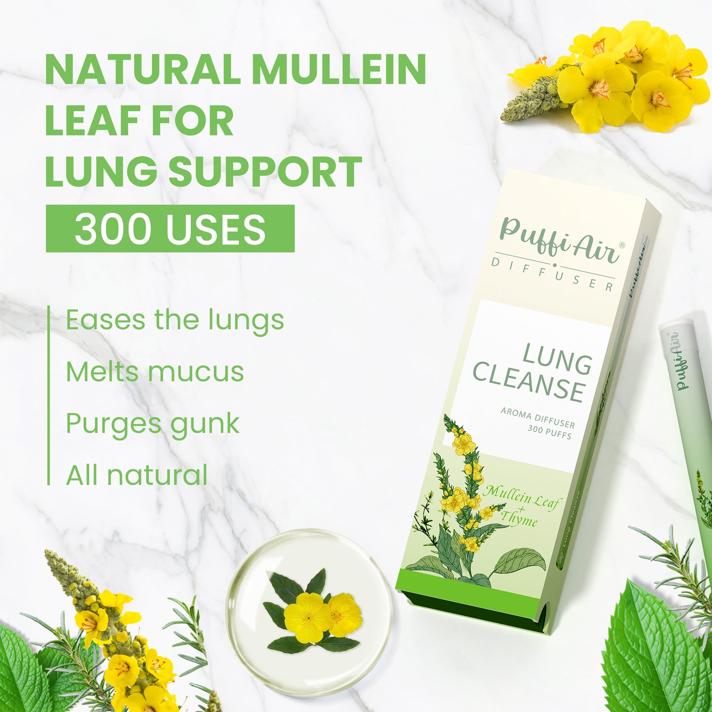 Lung Cleanse Diffuser - 300 Uses