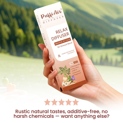 New Relax Herbal Diffuser - 600 Uses