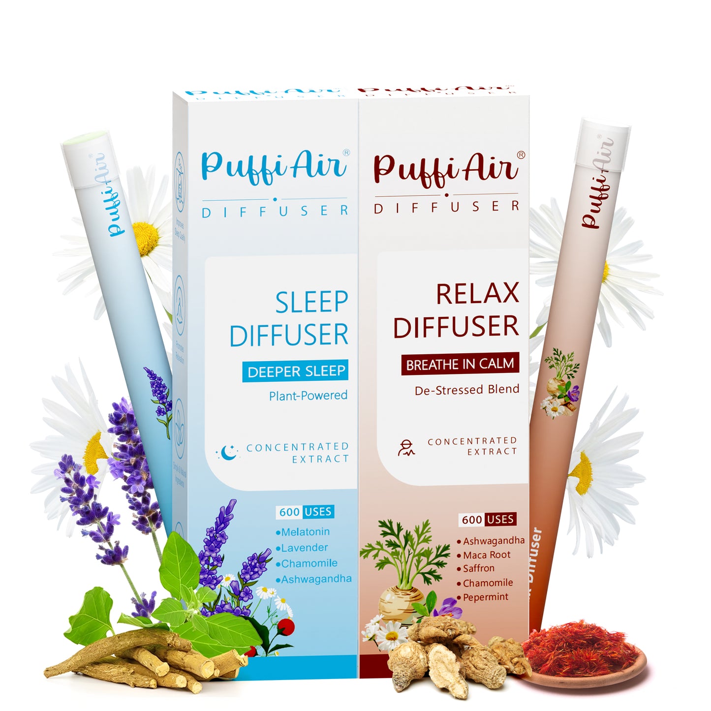 Breathe & Relax Herbal Set - 600 Uses