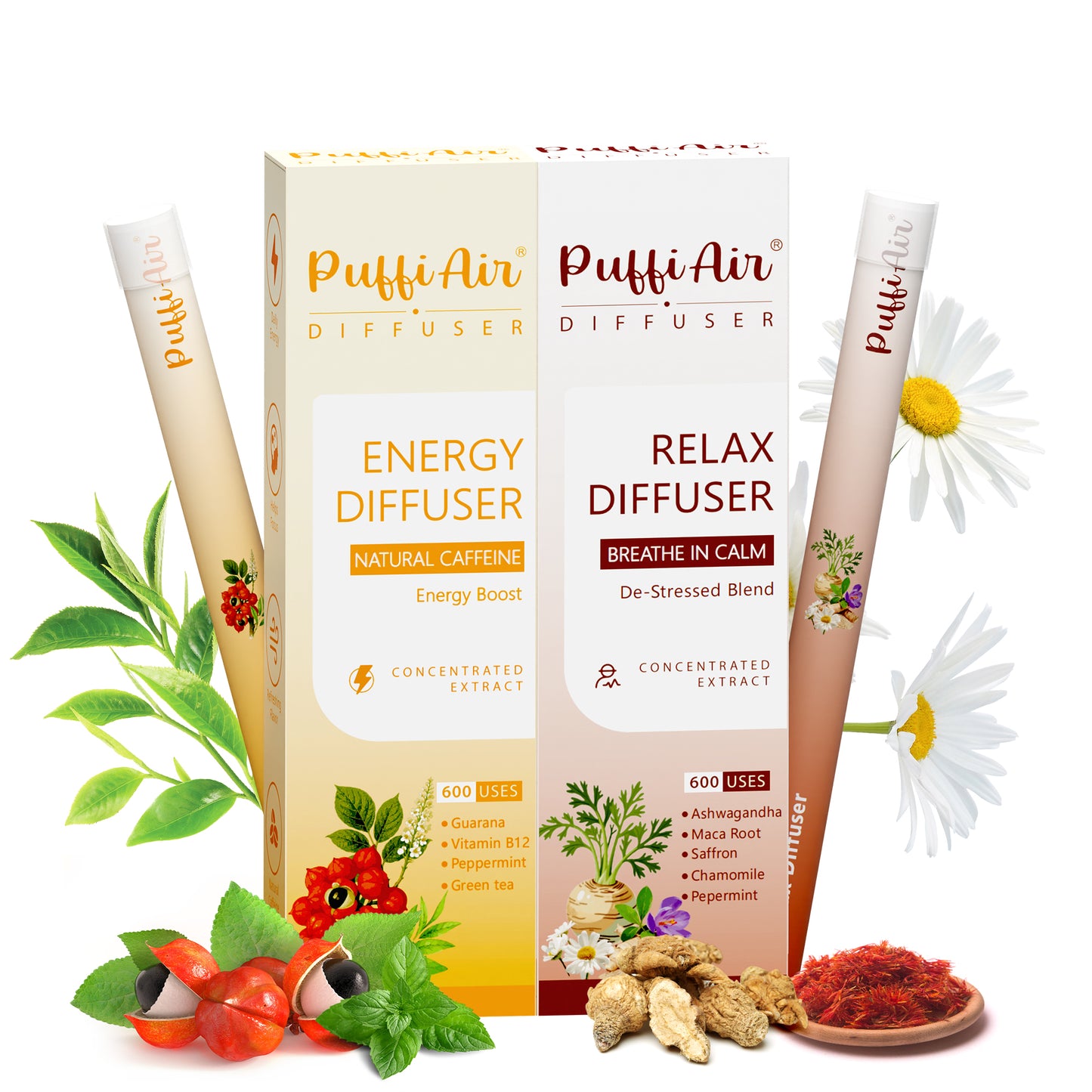 Breathe & Relax Herbal Set - 600 Uses