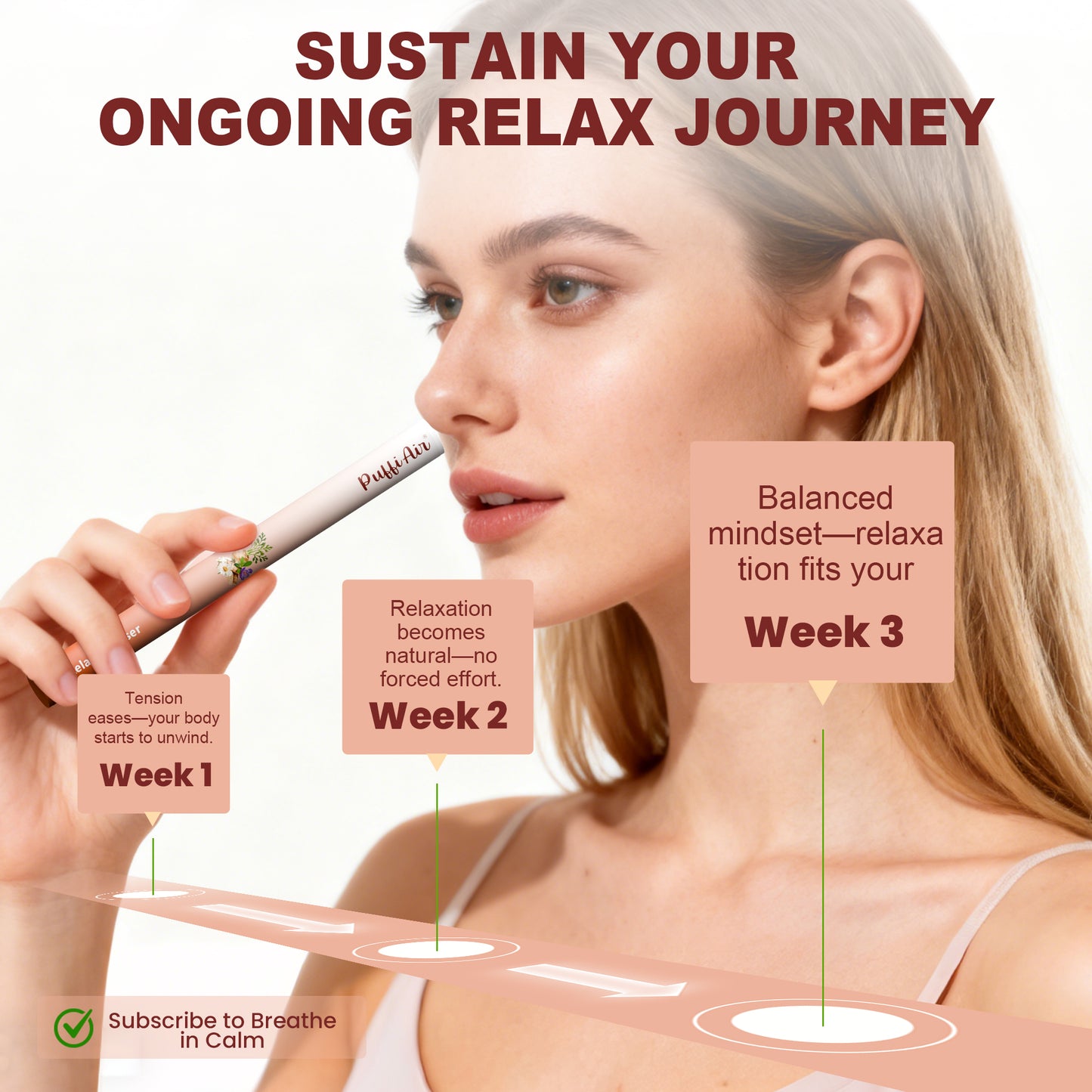 New Relax Herbal Diffuser - 600 Uses