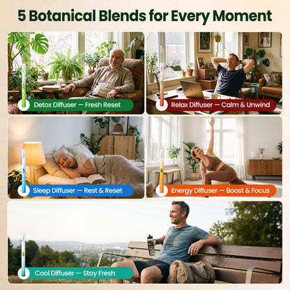 [NEW] Holiday Diffuser Set – 5 Aromas in 1 Box | Limited Free Gift