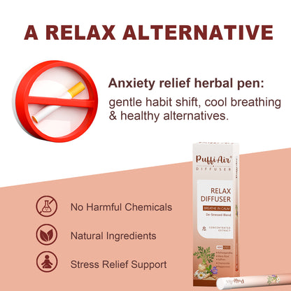 New Relax Herbal Diffuser - 600 Uses
