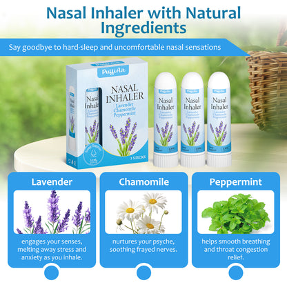 Melatonin Diffuser & Nasal Inhaler Set