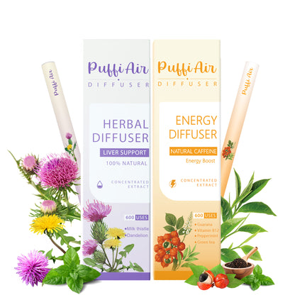 Daytime Energy Set - 600 Uses Each