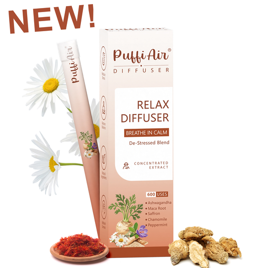 New Relax Herbal Diffuser - 600 Uses