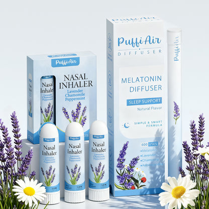Melatonin Diffuser & Nasal Inhaler Set